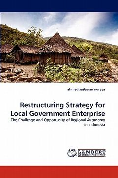 portada restructuring strategy for local government enterprise (en Inglés)