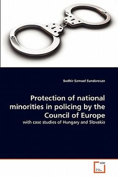 portada protection of national minorities in policing by the council of europe (en Inglés)