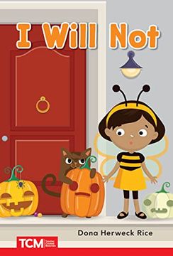 portada I Will Not: Prek/K: Book 20 (en Inglés)