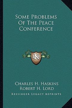 portada some problems of the peace conference (in English)