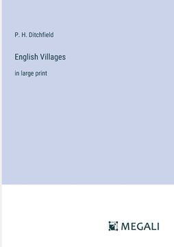 portada English Villages: in large print (en Inglés)