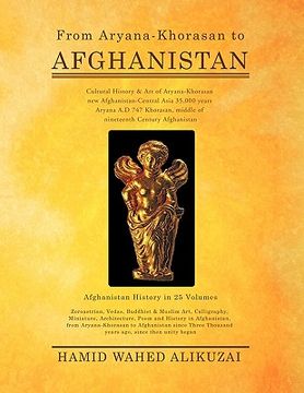 portada from aryana-khorasan to afghanistan: afghanistan history in 25 volumes (en Inglés)