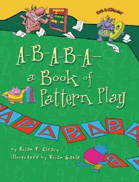 portada a-b-a-b-a a book of pattern play (en Inglés)