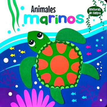 portada TEXTURA DE FIELTRO - ANIMALES MARINOS