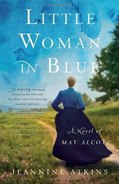 portada Little Woman in Blue: A Novel of may Alcott (en Inglés)