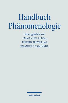 portada Handbuch Phanomenologie (in German)