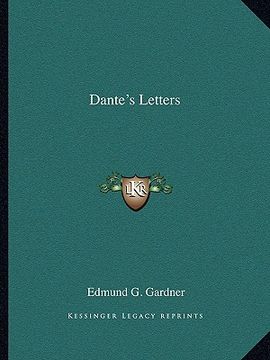 portada dante's letters