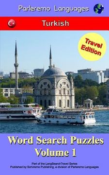 portada Parleremo Languages Word Search Puzzles Travel Edition Turkish - Volume 1 (in Turco)