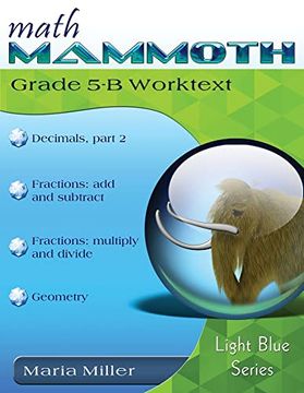 portada Math Mammoth Grade 5-b Worktext (en Inglés)