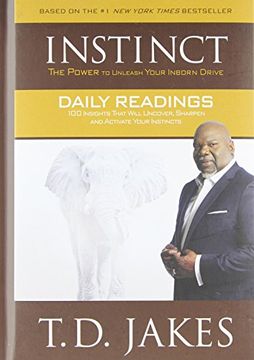 portada Instinct Daily Readings: 100 Insights That Will Uncover, Sharpen and Activate Your Instincts (in English)