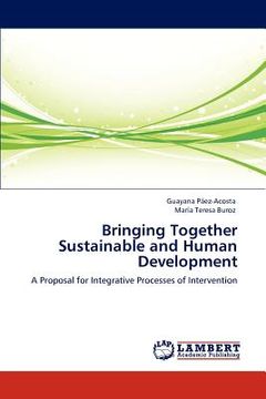 portada bringing together sustainable and human development (en Inglés)