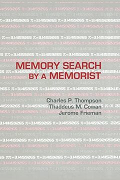portada Memory Search by a Memorist (en Inglés)