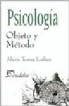 portada PSICOLOGIA: OBJETO Y METODO (En papel)