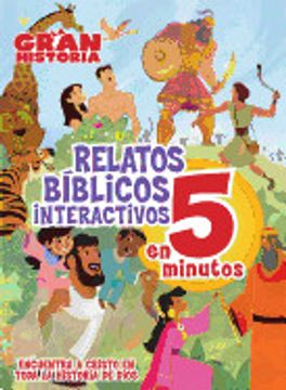portada La Gran Historia, Relatos Biblicos en 5 Minutos, Tapa Dura