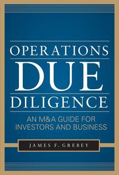 portada operations due diligence,an m&a guide for investors and business