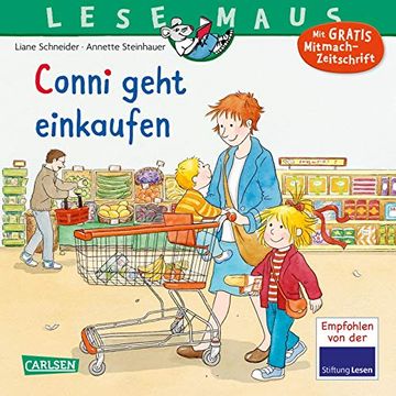 portada Lesemaus, Band 82: Conni Geht Einkaufen (in German)