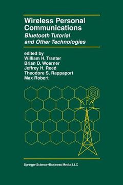 portada Wireless Personal Communications: Bluetooth and Other Technologies (en Inglés)