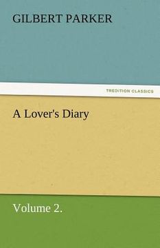 portada a lover's diary, volume 2. (en Inglés)
