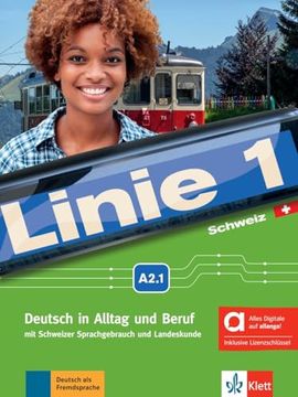 portada Linie 1 Schweiz A2. 1 - Hybride Ausgabe Allango (en Alemán)