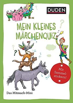 portada Duden Minis (Band 41) - Mein Kleines Märchenquiz / ve mit 3 Exemplaren (en Alemán)