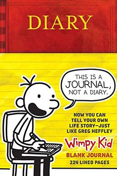 portada Diary of a Wimpy kid Blank Journal (in English)