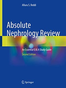 portada Absolute Nephrology Review: An Essential Q & A Study Guide (en Inglés)