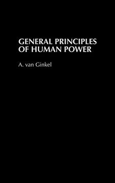 portada General Principles of Human Power (en Inglés)