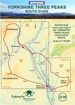 portada Yorkshire Three Peaks Route Guide (en Inglés)