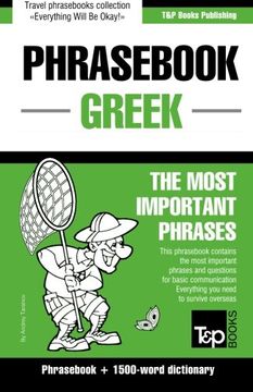 portada English-Greek phras and 1500-word dictionary