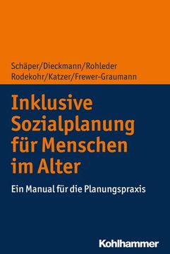 portada Inklusive Sozialplanung Fur Menschen Im Alter: Ein Manual Fur Die Planungspraxis (in German)