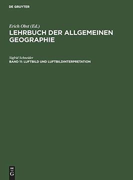 portada Luftbild und Luftbildinterpretation (en Alemán)