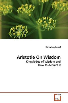 portada aristotle on wisdom (en Inglés)