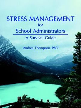 portada stress management for school administrators: a survival guide (in English)