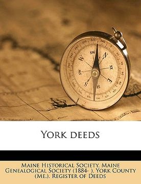 portada york deeds volume 16 (in English)