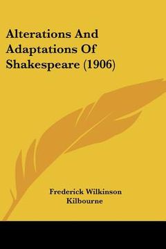 portada alterations and adaptations of shakespeare (1906)