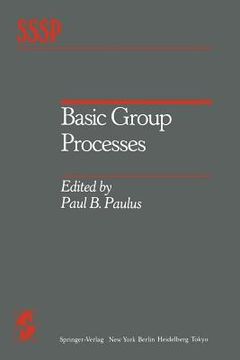 portada basic group processes (en Inglés)