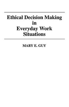 portada Ethical Decision Making in Everyday Work Situations (in English)