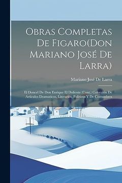 portada Obras Completas de Figaro (in Spanish)