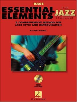 portada Essential Elements for Jazz Bass bk With Online Media (Instrumental Jazz) (in English)