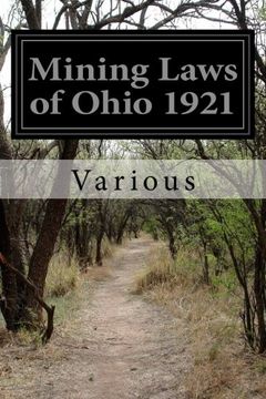 portada Mining Laws of Ohio 1921