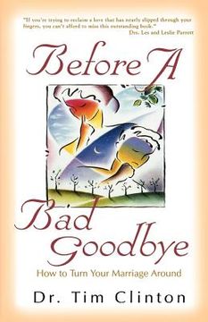 portada before a bad goodbye (in English)