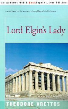portada lord elgin's lady (en Inglés)