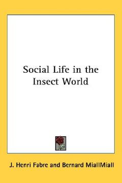 portada social life in the insect world (in English)