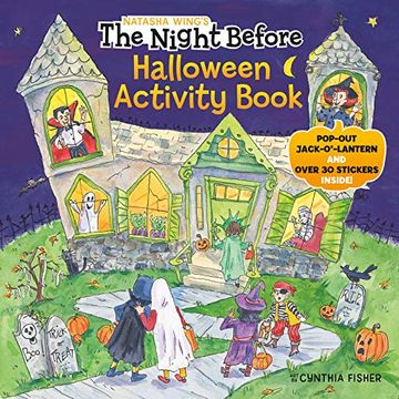 portada The Night Before Halloween Activity Book (in English)