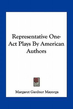 portada representative one-act plays by american authors (en Inglés)