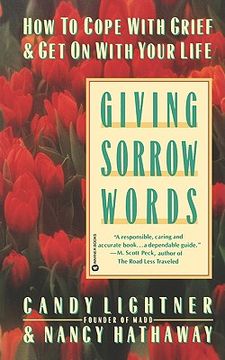 portada giving sorrow words: how to cope with grief and get on with your life