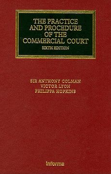 portada The Practice and Procedure of the Commercial Court (en Inglés)