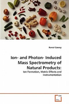 portada ion- and photon- induced mass spectrometry of natural products (en Inglés)