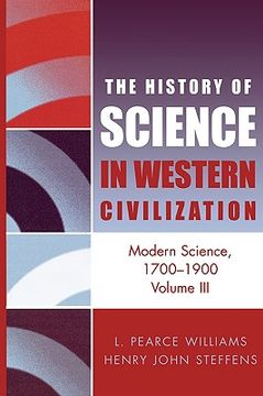 portada modern science 1700-1900 (en Inglés)