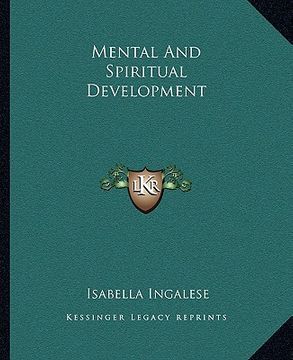 portada mental and spiritual development (en Inglés)
